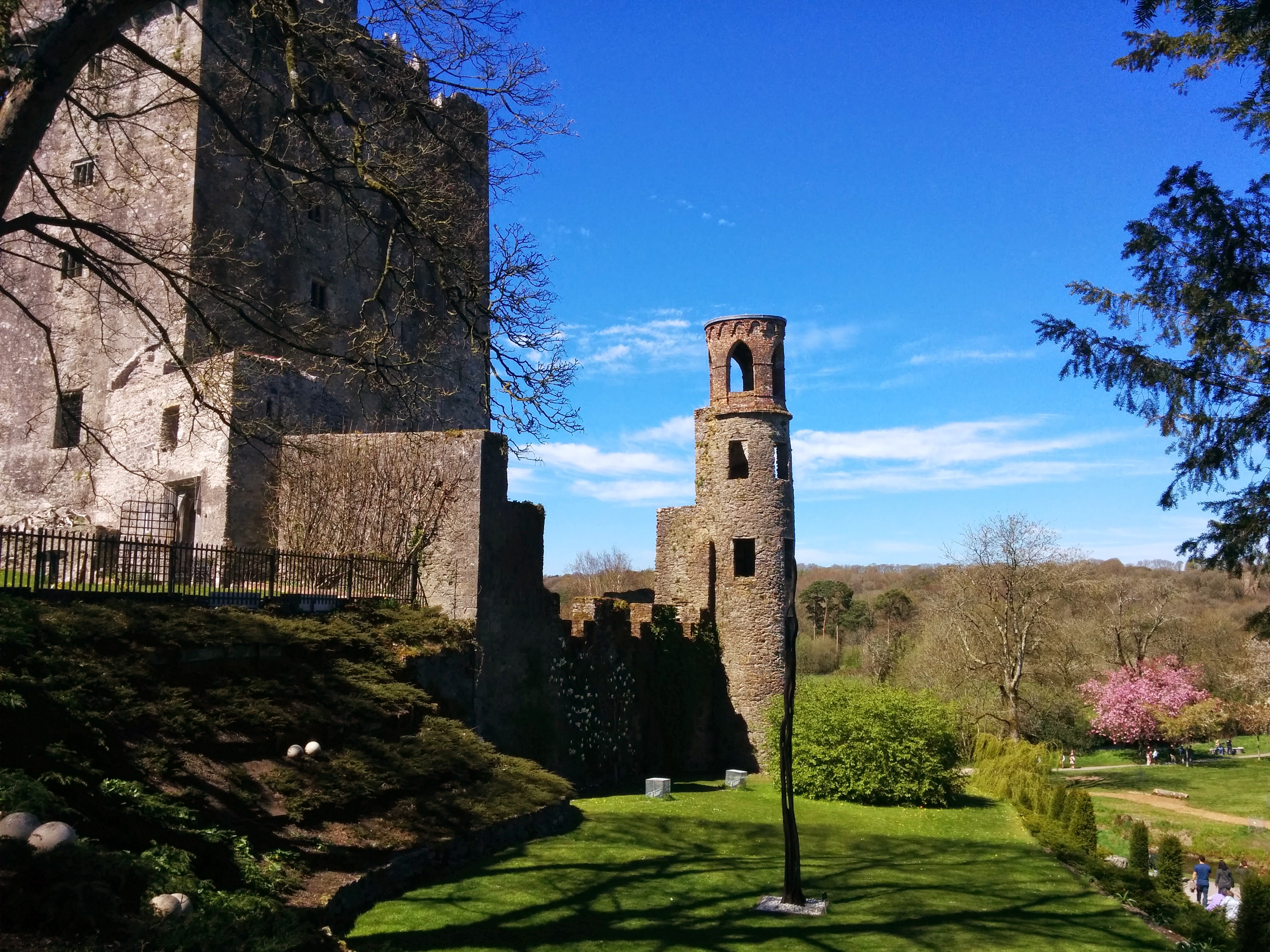 Blarney Castle tower and battlements