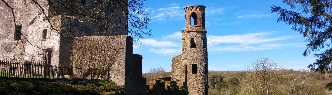 Blarney Castle tower and battlements